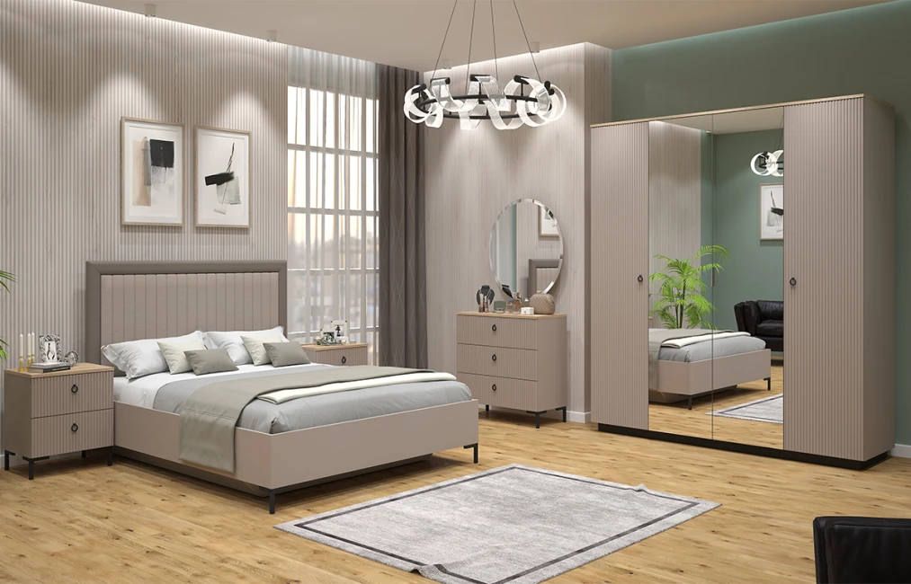 Domenika 4 Door Wardrobe-3