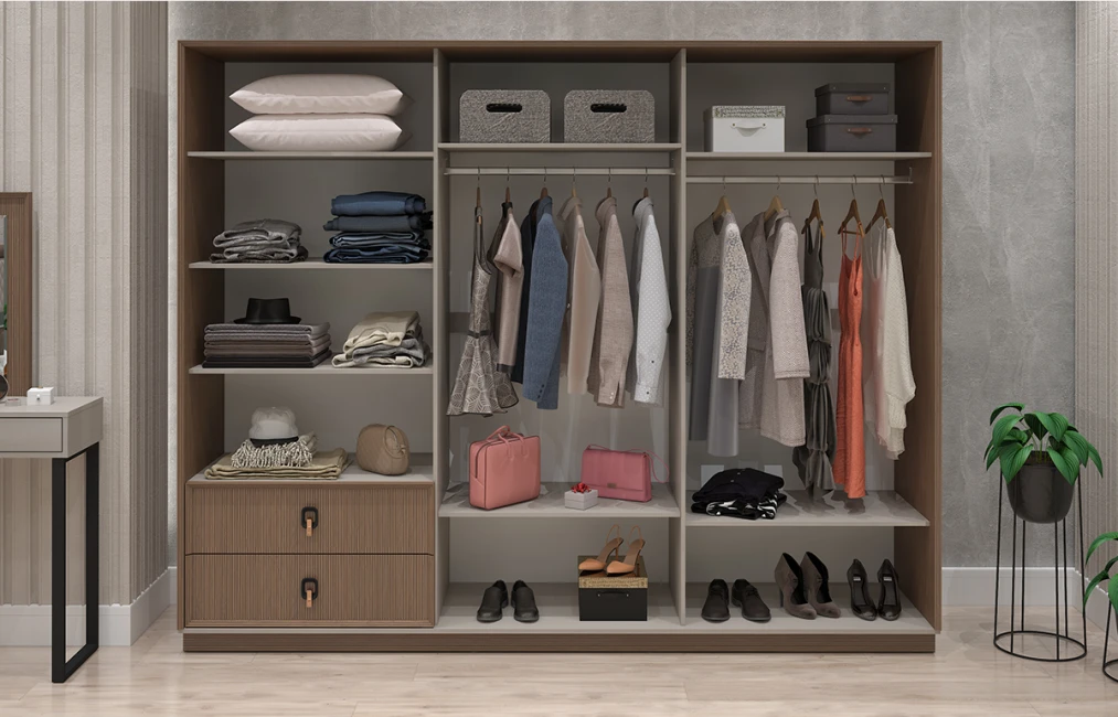 Гардероб 6 дверей İnci-2