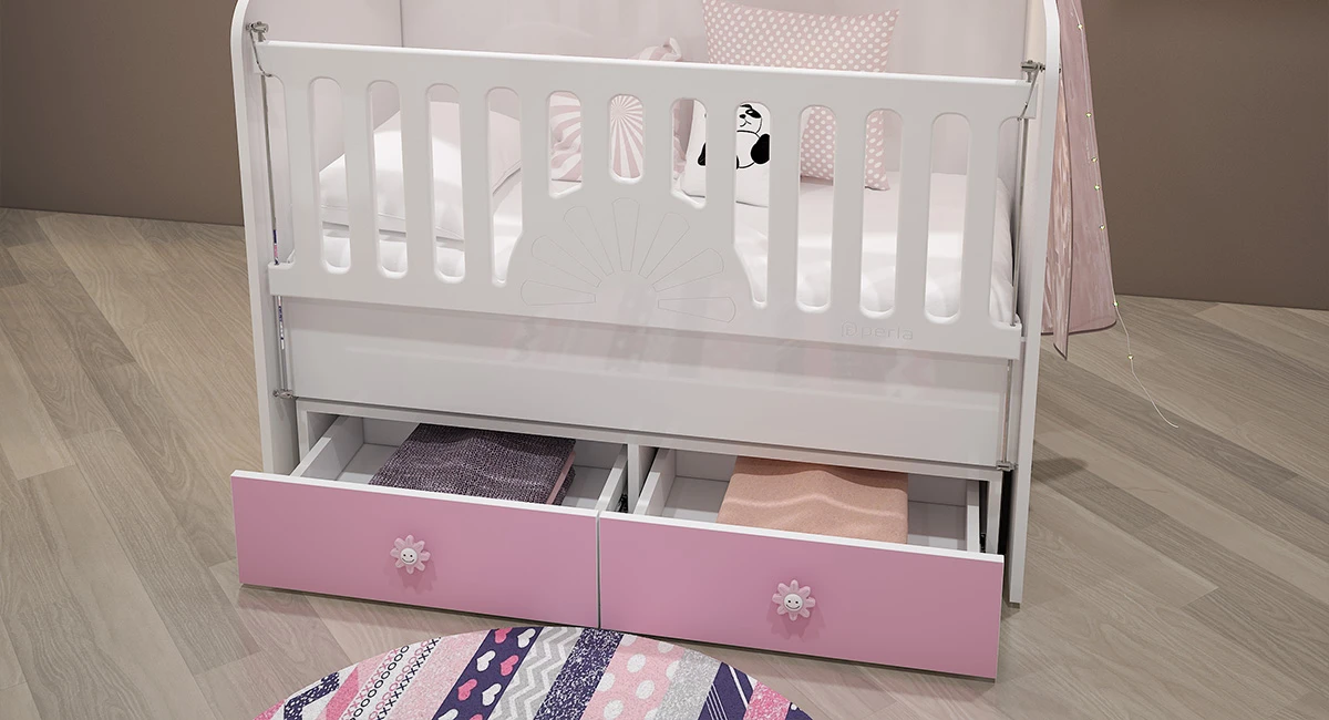 Luna Beşik (Çəhrayı)-2