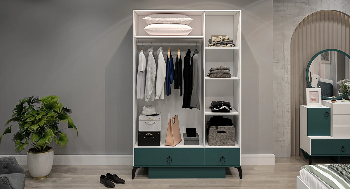 Lorens 3 Qapılı Dolab-2