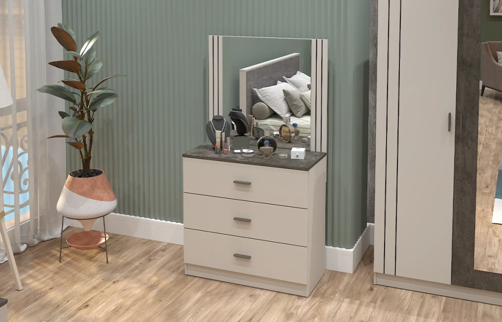 Solo Dresser & Mirror-1