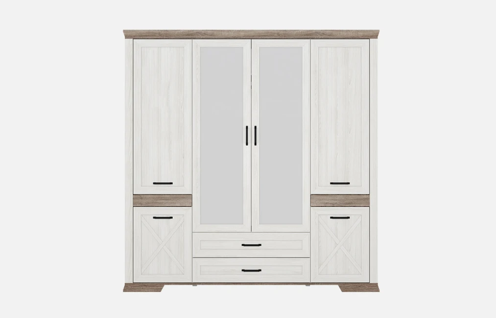 Marsel 4 Door Wardrobe-1