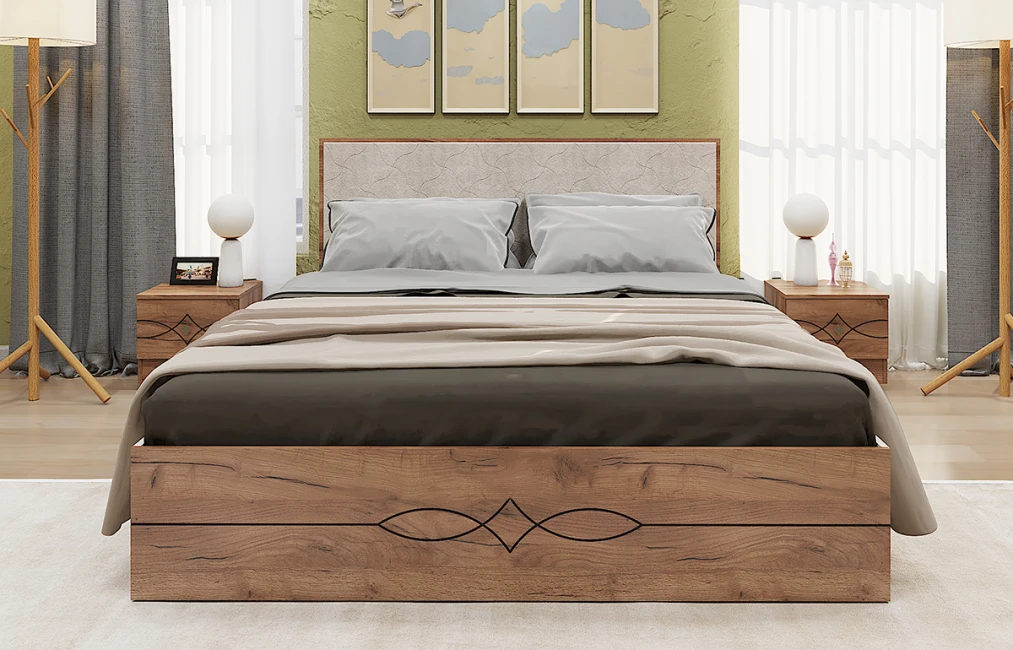 Cпальный набор Fırat (с 3-дверным шкафом)-6