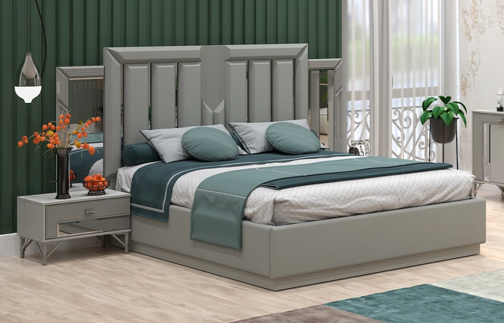 Elmas Yataq Dəsti (6 Qapılı Dolab ilə)-5