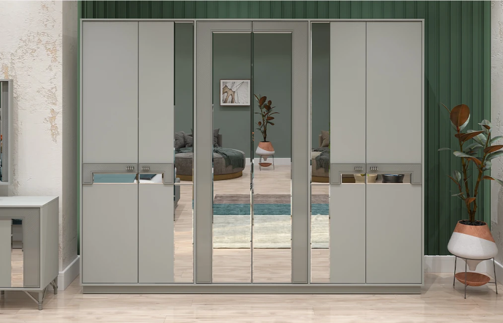 Elmas Yataq Dəsti (6 Qapılı Dolab ilə)-2