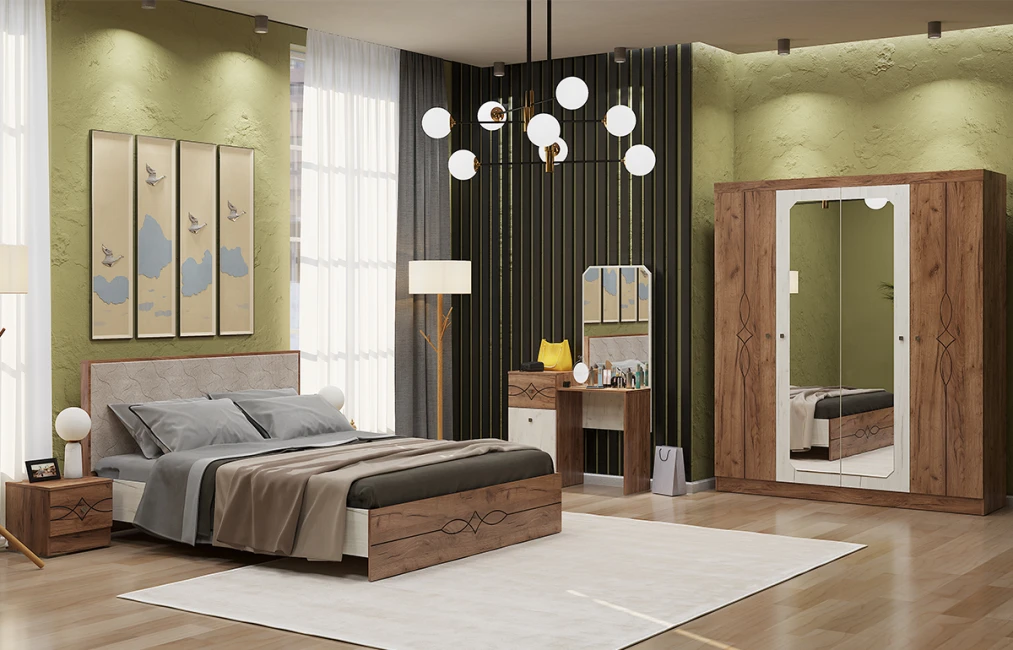 Гардероб 4 дверей Fırat-3