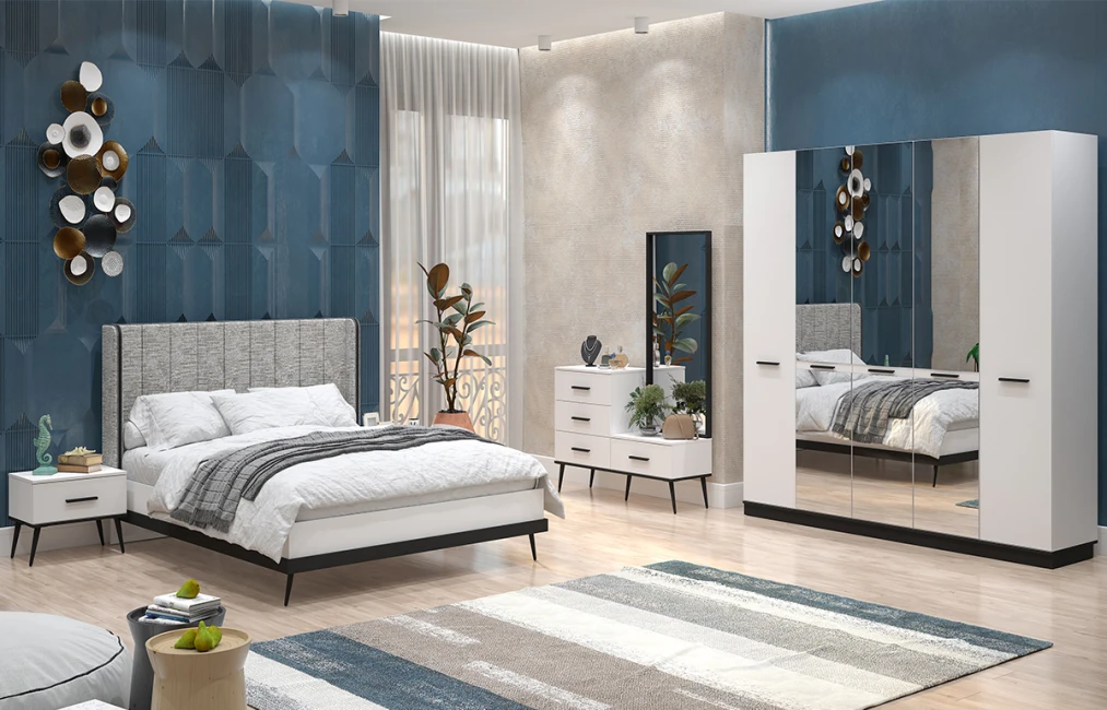 Savanna Yataq Dəsti (5 Qapılı Dolab ilə)-1