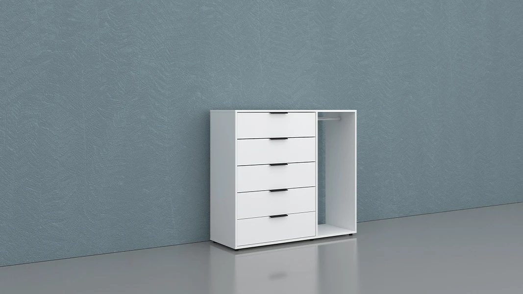 REM Dresser with Hanger (AK-1001)-1